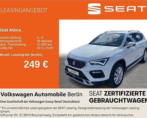 Seat Ateca 1.5 TSI DSG Xperience Navi LED SHZ PDC