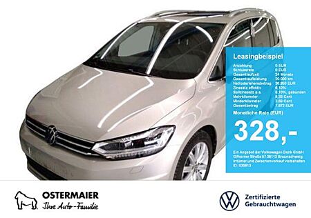 VW Touran Volkswagen HIGHLINE 2.0TDI DSG ACC.5J-G.AHK.STHZG.KAMERA.PANO.NAVI+VC.LED.4xSHZ