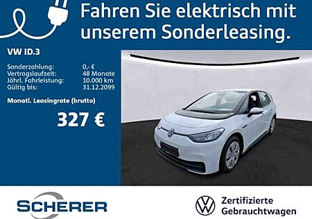 VW ID.3 Volkswagen *Pro* 58 kWh AHK für Fahrradträger LED Navi ACC App-Connect