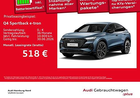 Audi Q4 e-tron Q4 Sportback 45 e-tron S line quatt. Matrix Navi