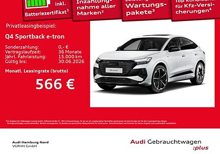 Audi Q4 e-tron Q4 Sportback 45 e-tron S line AHK Matrix Nav ACC