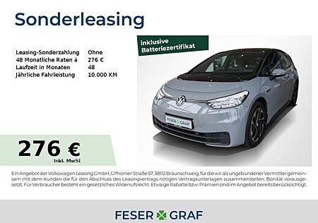 VW ID.3 Volkswagen Pro Alu 18 Carplay DAB+ LED Navi PDC