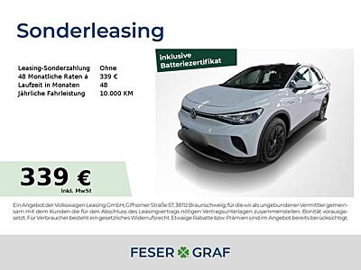 Volkswagen ID.4 Pure Silver ACC App-Connect LED Navi Rüka