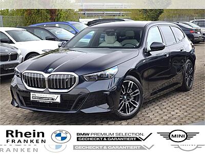 BMW i5 Touring, M Sport, Iconic,  Adaptives Fahrwerk Prof, Bow/Wilk, AHK, Autobahnassist uvw.