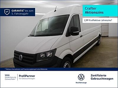 Volkswagen Crafter Kasten lang Navi Rear View vorber. AHK ZV