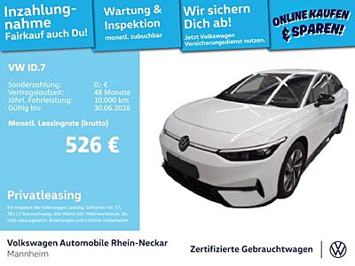 Volkswagen ID.7 Pro GAR2030 Navi AHK Kamera uvm