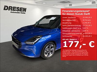 Suzuki Swift Comfort 1.2 CVT Hybrid Navi/Rückfahrkamera/Alu/PDC