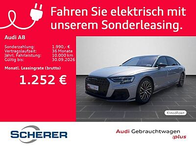 Audi A8 lang 60 TFSIe quattro EXCLUSIVE HUD 360° PANO