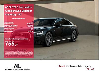 Audi A8 50 TDI S line quattro Allradlenkung Sportdiff Standhzg. 360°