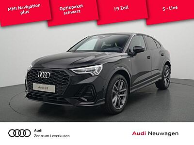 Audi Q3 Sportback S tronic S line ab mtl. € 499,-¹🏳️ SOFORT VERFÜGBAR! 🏳️
