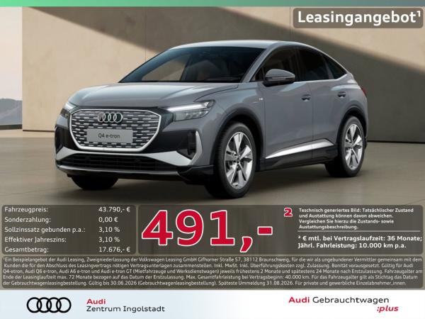 Audi Q4 e-tron Q4 Sportback e-tron 40 S line AHK KAMERA HuD ACC bild