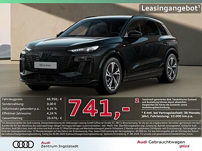 Audi Q6 e-tron qu S line Tech+ MATRIX AHK HuD ACC B&O