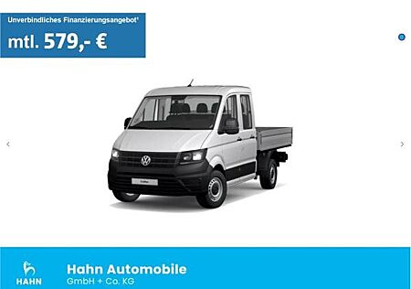VW Crafter Volkswagen 35 DoKa Pritsche MR 2,0TDI AHK SOFORT VERFÜGBAR