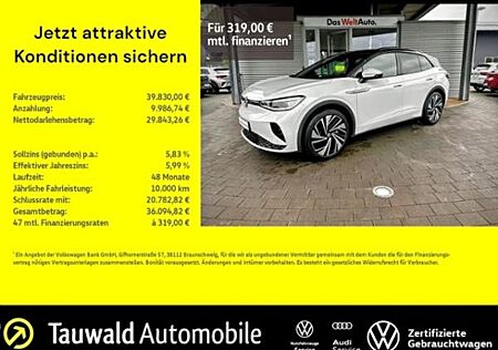 VW ID.4 Volkswagen GTX 4M PANO/IQ.LIGHT/HUD/TRAVEL/21'