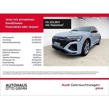 Audi Q8 e-tron leasen