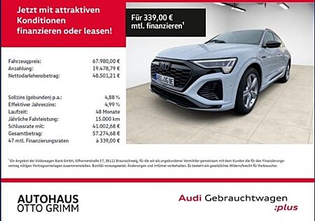 Audi Q8 e-tron 55 quattro S line LED