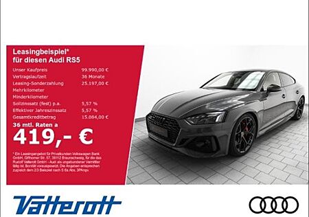 Audi RS5 Sportback 2.9 TFSI competition plus B&O HUD ACC Nimbusgrau