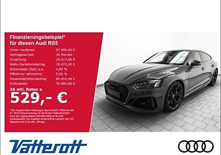 Audi RS5 Sportback 2.9 TFSI competition plus B&O HUD ACC Nimbusgrau