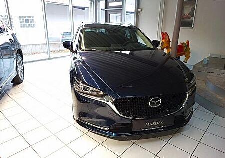 Mazda 6 Exclusive-Line 165ps -Gang Schalter Matrix-LED 360° Kamera Klimaautomatik Induktives Laden