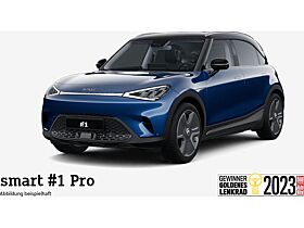 smart #1 Pro ⚡130kW/Pano/Navi/LED/360°/19Zoll/V2L/smart-Pilot