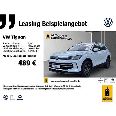 VW Tiguan leasen