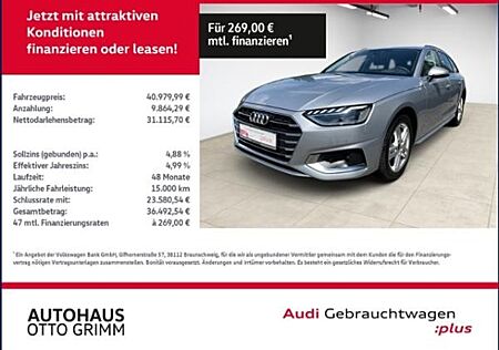 Audi A4 Avant 40 TFSI advanced Leder
