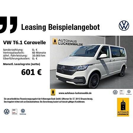 VW T6 Caravelle leasen