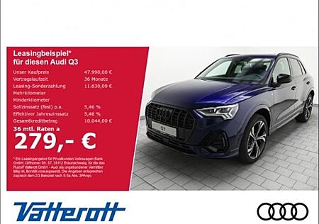 Audi Q3 S line 35 TFSI ACC Matrix Navi CarPlay Pano Kamera