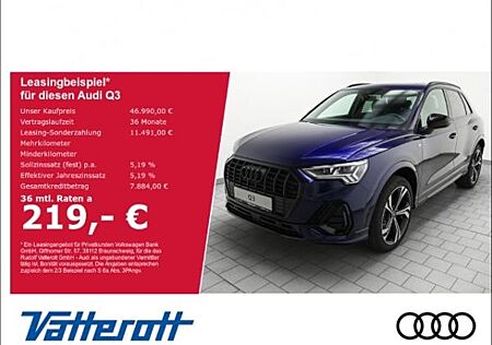 Audi Q3 S line 35 TFSI ACC Matrix Navi CarPlay Pano Kamera