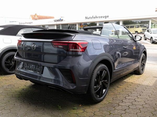 Volkswagen T-Roc Cabriolet 1.5 l TSI DSG R-Line AHK-BLACK-STYLE-NAVI-KAMERA-WINDSCHOTT bild 3