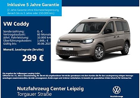VW Caddy Volkswagen Life 5-Sitzer 1.5 l TSI KLIMA*GJR