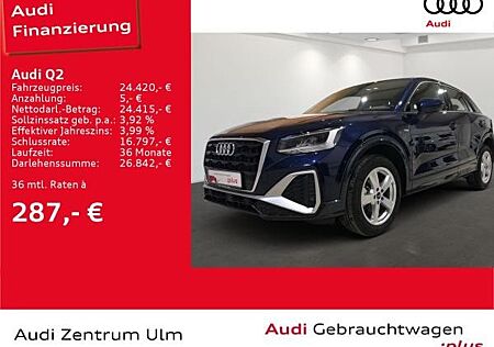 Audi Q2 S-Line 30 TFSI LED NAV+ E-KLAPPE PDC SHZ