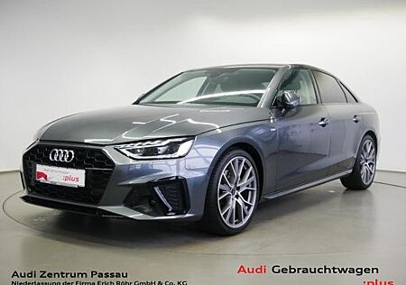 Audi A4 Limousine 30 TDI S line S tro. LED AHK virt. Cock.+
