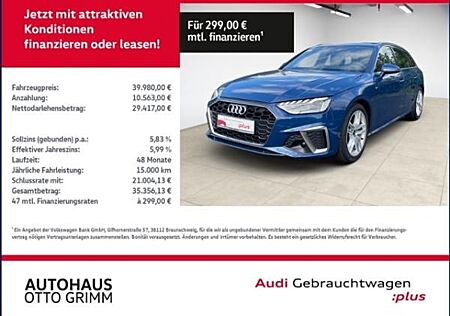 Audi A4 Avant 35 TFSI S line KLIMA LED NAVI LEDER