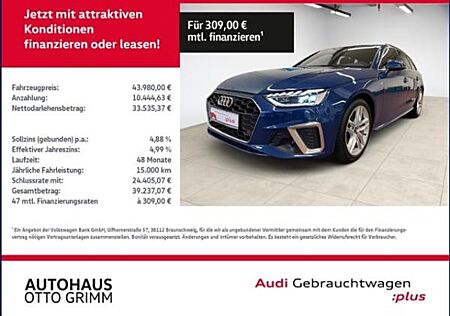 Audi A4 Avant 35 TFSI S line KLIMA LED NAVI LEDER