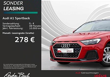 Audi A1 Sportback advanced 25TFSI Stronic LED virtual Sitzheizung EPH DAB