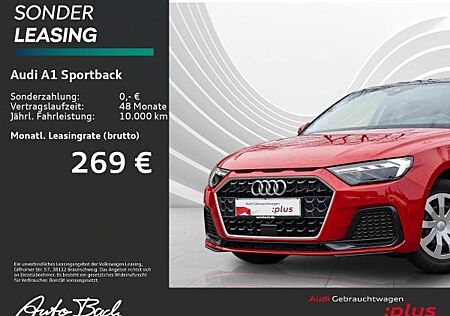 Audi A1 Sportback advanced 25TFSI Stronic LED virtual Sitzheizung EPH DAB