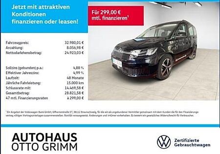 VW Caddy Volkswagen Life 1.5 l TSI DSG LED Navi AHK DAB+ ACC