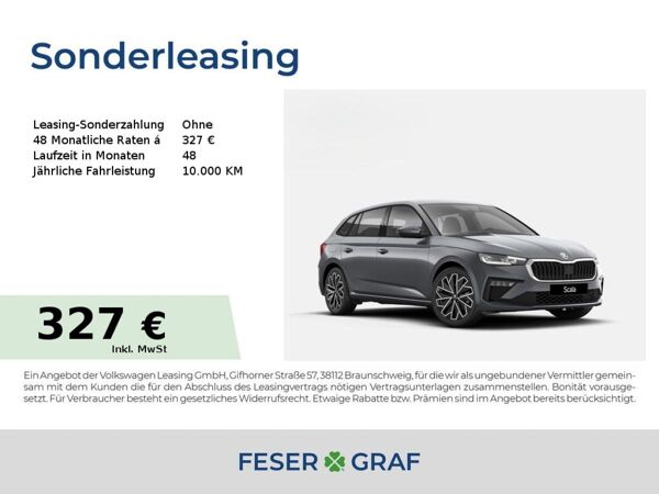 Skoda Scala Drive 1,0 TSI KESSY*KAMERA*SZH*17 ALU* bild 1