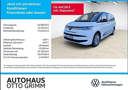 VW T7 Multivan Volkswagen 2.0 TDI Edition lang DSG LED AHK