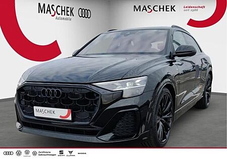 Audi Q8 50 TDI quattro S-Line AllrLenk AHK Pano 23 Sitzklima b+O HuD 360°Kam Stdhzg