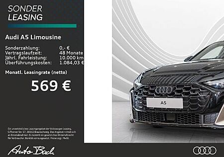 Audi A5 Limousine S-Line TDI qu. Panorama "GEWERBE-Leasing"