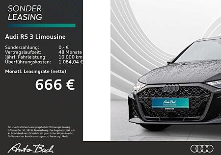 Audi RS3 RS 3 Limousine S tronic !!! SONDERABNEHMER !!!