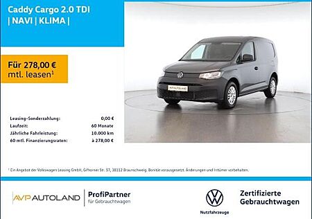VW Caddy Volkswagen Cargo 2.0 TDI | NAVI | KLIMA |