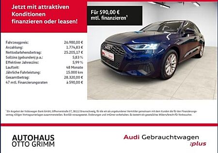 Audi A3 Sportback 35 TFSI KLIMA LED ALU