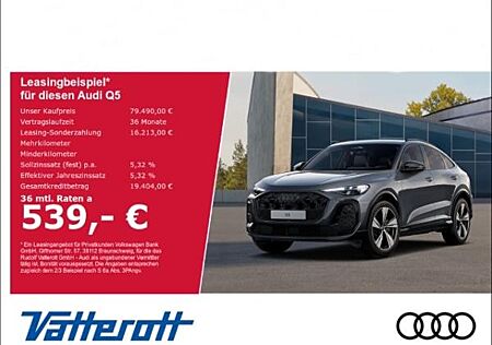 Audi Q5 Sportback edition one TDI Luftfed. HUD
