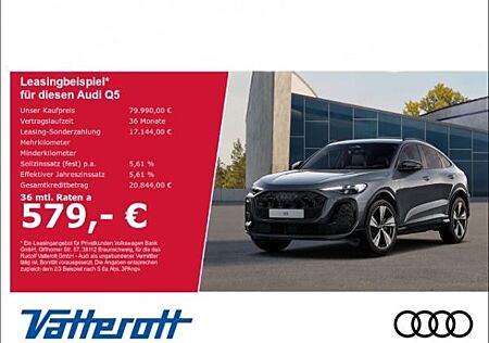 Audi Q5 Sportback edition one TDI Luftfed. HUD