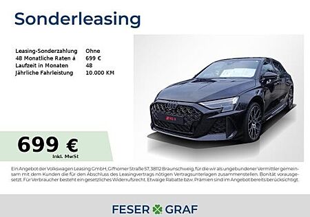 Audi RS3 Sportback S tronic SONOS Matrix Schalensitz.