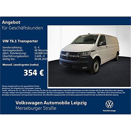 VW T6 Transporter leasen