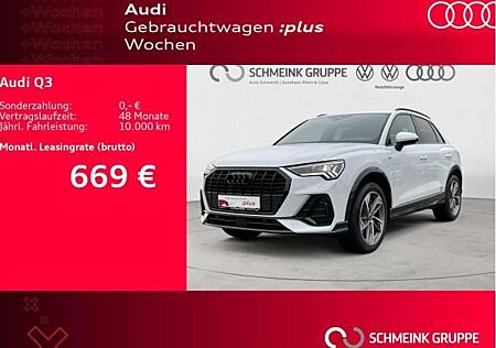 Audi Q3 35 TDI S tronic S line AHK Alcantara Keyless